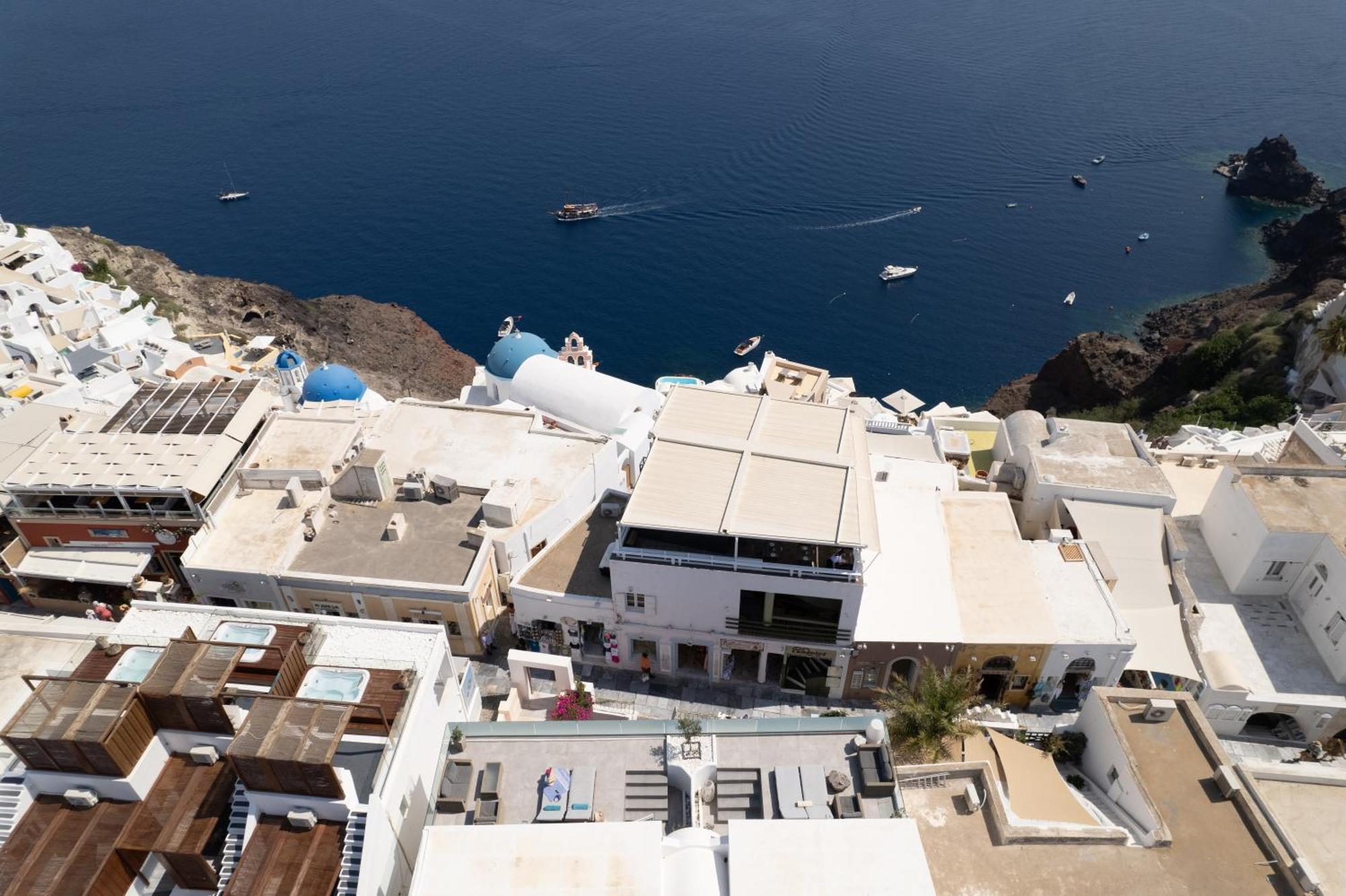Hotel The Museum Project Oia Exteriér fotografie